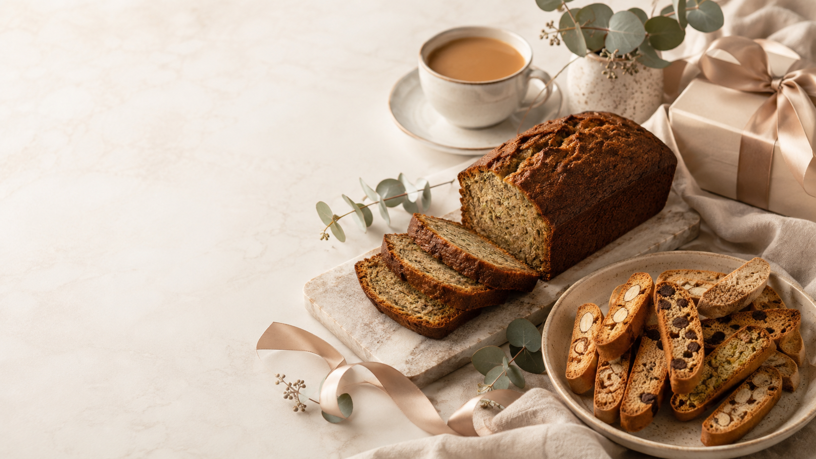 Fresh zucchini bread
